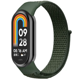 Ремінець Nylon New для Xiaomi Mi Band 8/9/10 — Green