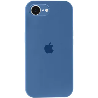 Чохол Silk Full Protective (AA) для Apple iPhone 16e (6.1") — Синій / Blue Jay