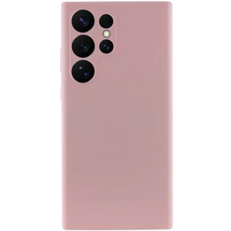 Чохол Silicone Case Lakshmi Premium із закритою камерою для Samsung Galaxy S24 Ultra – Рожевий / Pink Sand. Фото 3 з 10
