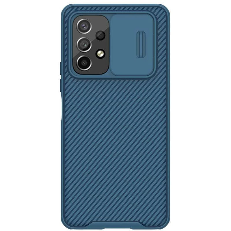 

Карбована накладка Nillkin Pro зі шторкою для камери на Samsung Galaxy A53 5G (Синій / Blue)