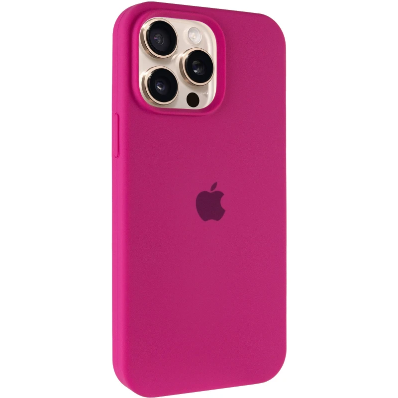 Чохол Silicone Case з закритим низом на Apple iPhone 14 Pro (6.1") – Малиновий / Dragon Fruit. Фото 2 з 8