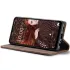 Кожаный чехол-книжка CaseMe Velvet Nubuck для Xiaomi Redmi Note 11 (Global) / Note 11S – Coffee. Фото 3 из 6