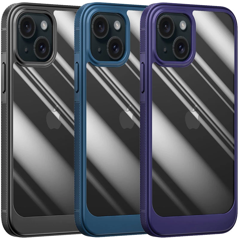 Силиконовый чехол с плотным ободком для Apple iPhone 14 (6.1") фото 2 из 2