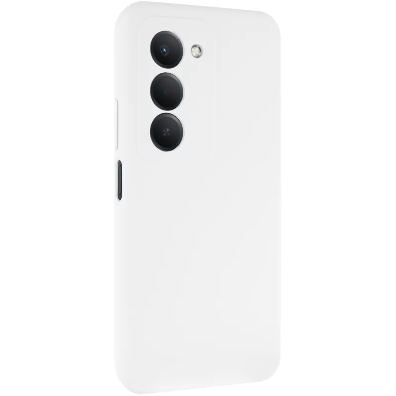 Чехол Silicone Case Lakshmi Premium з закритою камерою на Xiaomi Redmi 15 (EU) – Белый / White. Фото 2 из 6
