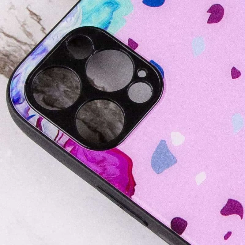 Стеклянный чехол Diversity для Apple iPhone 12 Pro (6.1") – Stains red. Фото 4 из 4