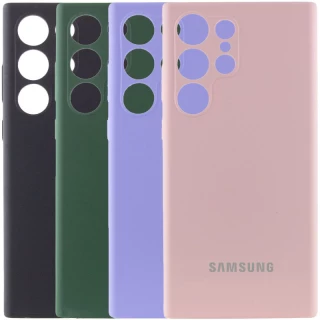 Чехол Silicone Case Lakshmi Premium L с закрытой камерой для Samsung Galaxy S24 Ultra