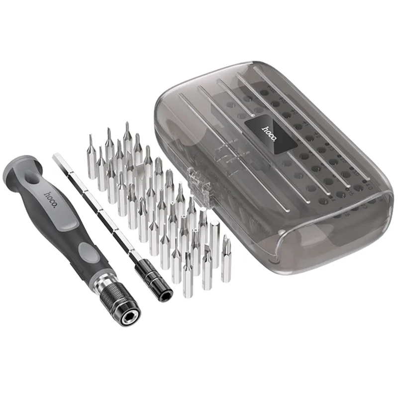 Набір викруток Hoco UT10 set 32in1 – Gray / Black. Фото 3 з 6