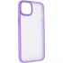 TPU+PC з металевими кнопками на Apple iPhone 15 (6.1") – Бузковий / Light Purple. Фото 1 з 6