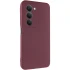Кольоровий силіконовий чохол GETMAN із закритою камерою для Xiaomi Redmi 15 4G (Global) / 5G – Бордовий / Marsala. Фото 2 з 6