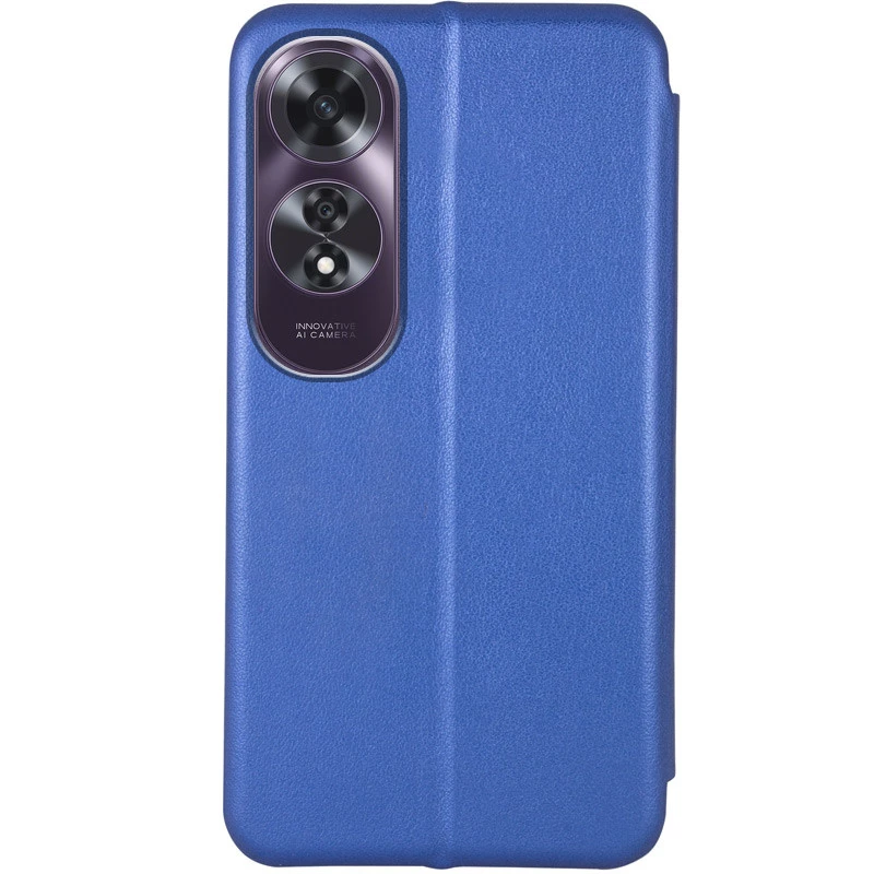 Чохол-книжка класичний на Oppo A60 – Синій. Фото 2 з 3