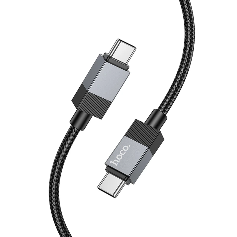 Дата кабель Hoco X110 Honorific USB to Type-C 3A (1m) – Black. Фото 4 из 5