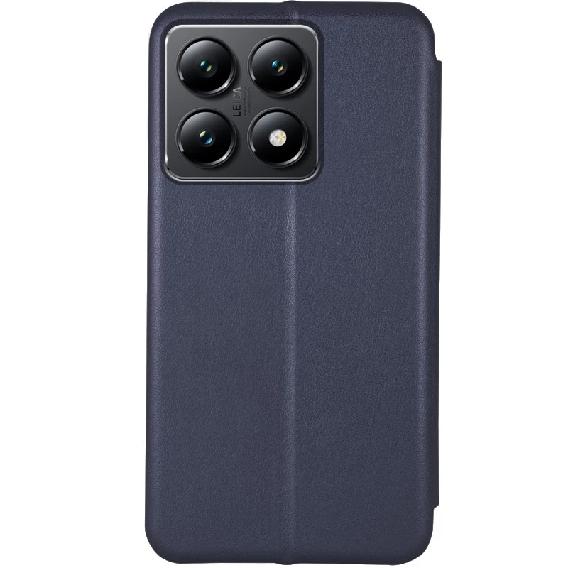 Чохол-книжка класичний на Xiaomi 14T Pro – Темно-синій. Фото 2 з 3