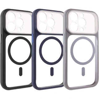 Чехол TPU+PC GETMAN Moon Clear with MagSafe для Apple iPhone 14 Pro Max (6.7")