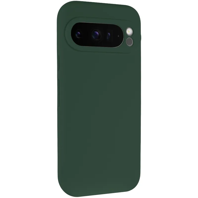 Чохол Silicone Case Lakshmi Premium із закритою камерою для Google Pixel 9 Pro XL – Зелений / Cyprus Green. Фото 2 з 8