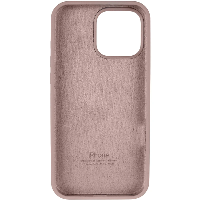 Чохол Silicone Case з закритим низом на Apple iPhone 15 Pro Max (6.7") – Сірий / Lavender. Фото 7 з 15