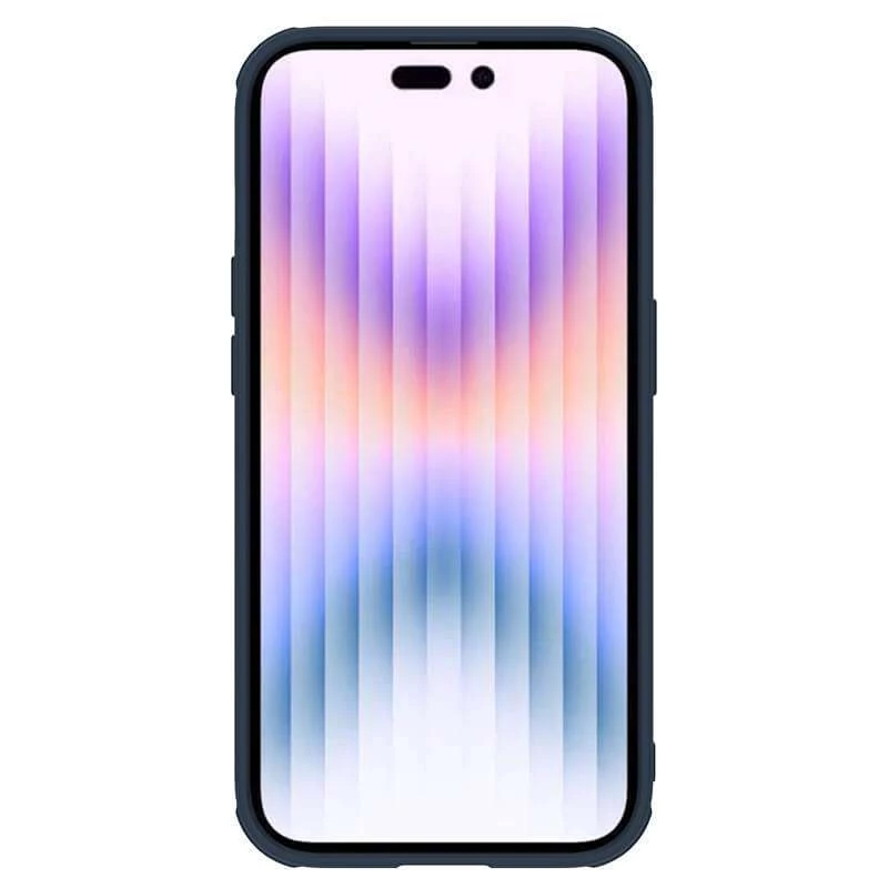 TPU+PC чехол Nillkin Textured S Magnetic для Apple iPhone 14 Pro (6.1") – Blue. Фото 4 из 5