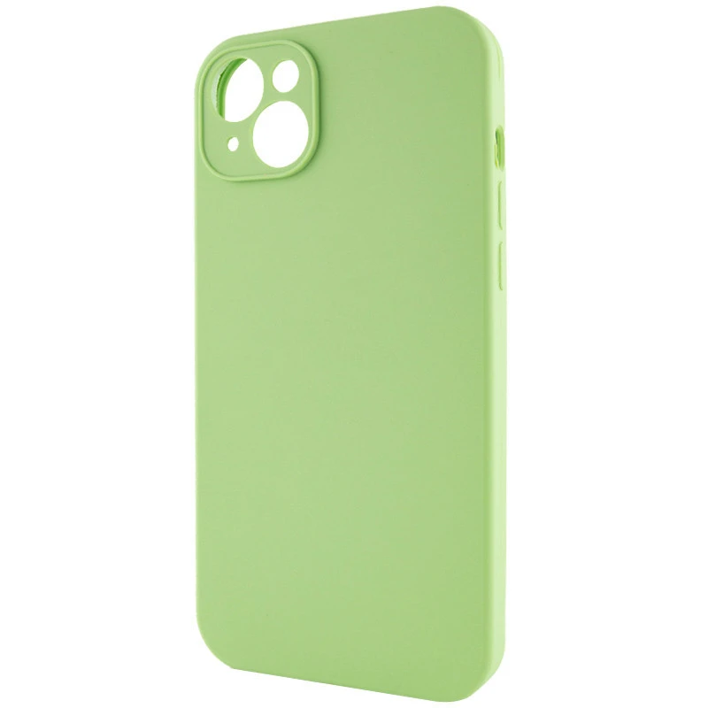 Чехол Silk Full Camera Protective (AA) NO LOGO для Apple iPhone 13 (6.1") – Мятный / Mint. Фото 3 из 5