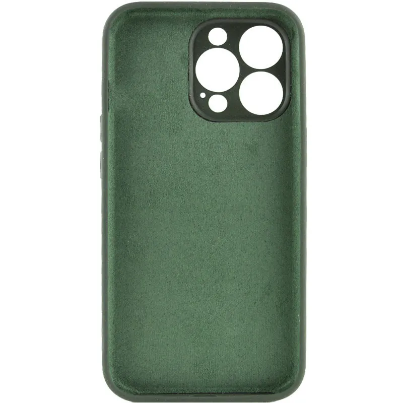 Чехол Silk Full Protective (AA) NO LOGO для Apple iPhone 16 Pro Max – Зеленый / Cyprus Green. Фото 6 из 11