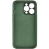 Чехол с защитой камеры Silicone Case для Apple iPhone 17 (6.3") – Зеленый / Cyprus Green. Фото 2 из 3
