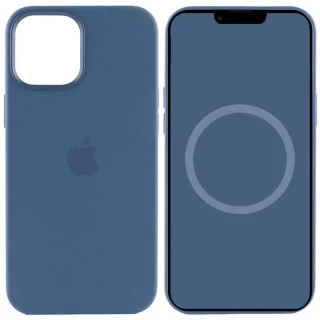 Чохол Silicone case (AAA) with Magsafe and Animation для Apple iPhone 15 (6.1") фото 1 з 3