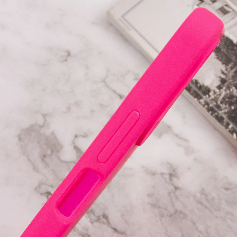 Чохол Silicone Case Lakshmi Premium із закритою камерою для Xiaomi Redmi 13C – Рожевий / Barbie pink. Фото 10 з 12