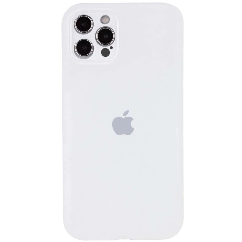 Чохол Silicone Case з захистом камери на Apple iPhone 13 Pro Max (6.7") – Білий / White. Фото 2 з 8