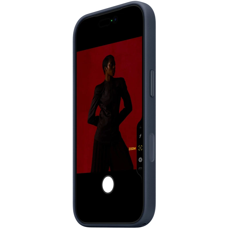 Чохол тканинний TechWoven (AAA) NEW with MagSafe and Animation для Apple iPhone 17 Pro (6.3") – Blue. Фото 2 з 2