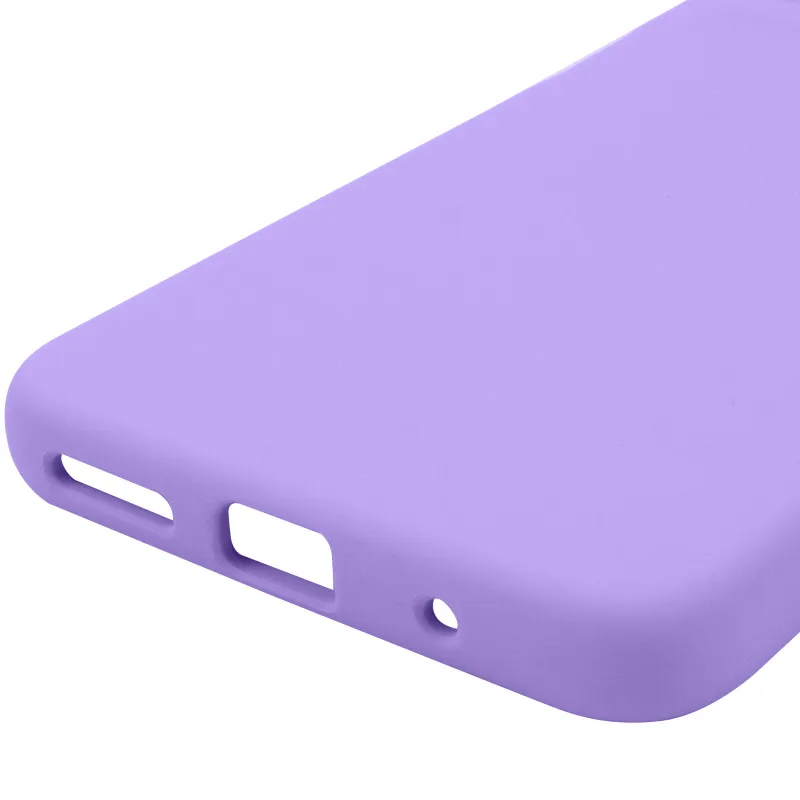 Чехол Silicone Case Lakshmi Premium з закритою камерою на Motorola Moto G15 4G – Сиреневый / Dasheen. Фото 8 из 8