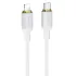 Дата кабель Hoco X128 Benefit Type-C to Lightning 30W (1m) – White. Фото 1 из 4