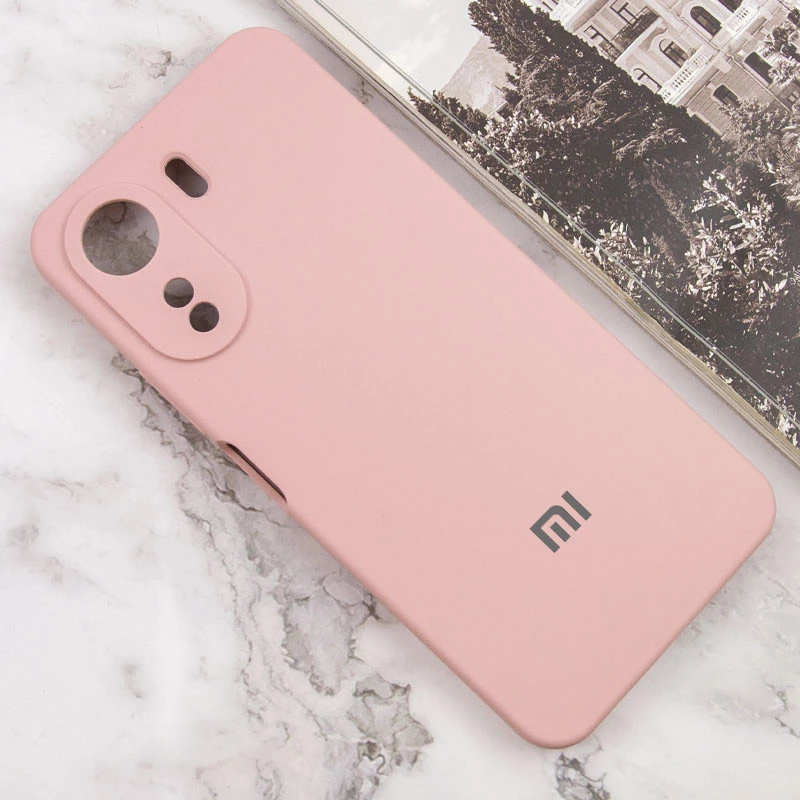 Чохол Silicone Case Lakshmi Premium L з закритою камерою на Xiaomi Redmi 13C – Рожевий / Pink Sand. Фото 3 з 14
