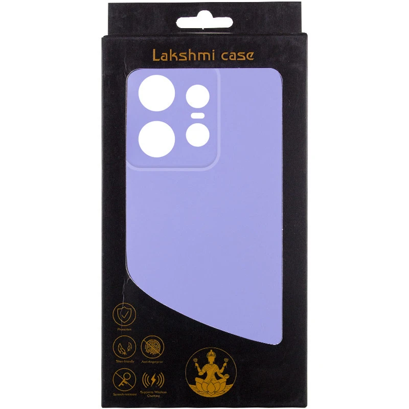 Чехол Silicone Case Lakshmi Premium з закритою камерою на Motorola Edge 50 Pro – Сиреневый / Dasheen. Фото 4 из 4