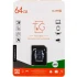 Карта памяти T&G microSDXC (UHS-1) 64 GB class 10 (с адаптером) – Черный. Фото 1 из 2