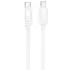 Дата кабель Borofone BX109 Type-C to Type-C 60W (1m) – White. Фото 1 из 4