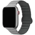 Ремінець BlueO Magnetic Silicone для Apple Watch 42(ser.1-3)/44/45/46/49mm – Grey. Фото 1 з 2
