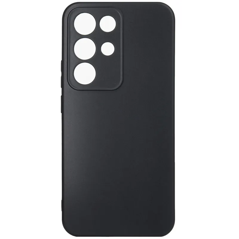 Чорний силіконовий чохол Epik із захистом камери на Realme C85 Pro – Чорний. Фото 2 з 3