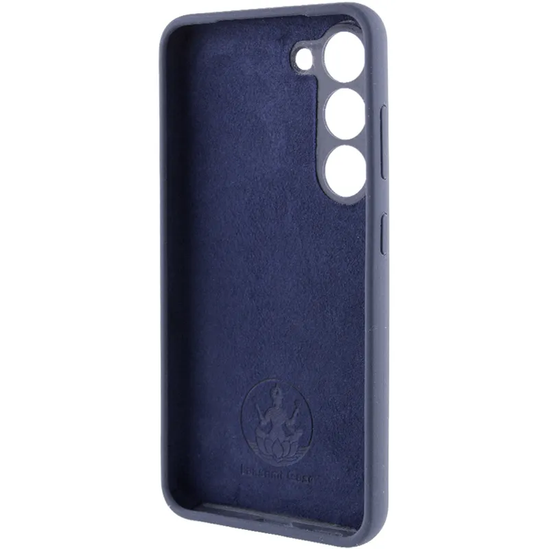 Чохол Silicone Case Lakshmi Premium із закритою камерою для Samsung Galaxy S23 – Темно-синій / Midnight blue. Фото 11 з 23