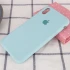 Чохол Silicone Case з закритим низом на Apple iPhone XS (5.8") – Бірюзовий / Turquoise. Фото 2 з 3