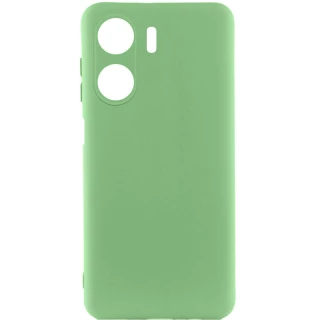 Чохол Silicone Case Lakshmi з закритою камерою на Xiaomi Poco C65 — Зелений / Pistachio