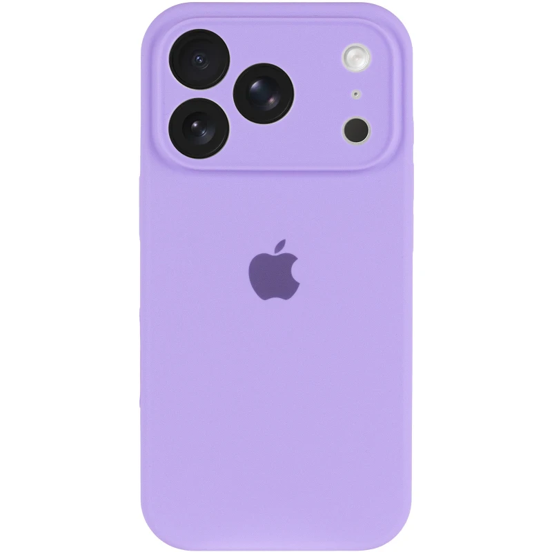 Чохол Silicone Case з захистом камери на Apple iPhone 17 Pro Max (6.9") – Бузковий / Dasheen. Фото 3 з 6