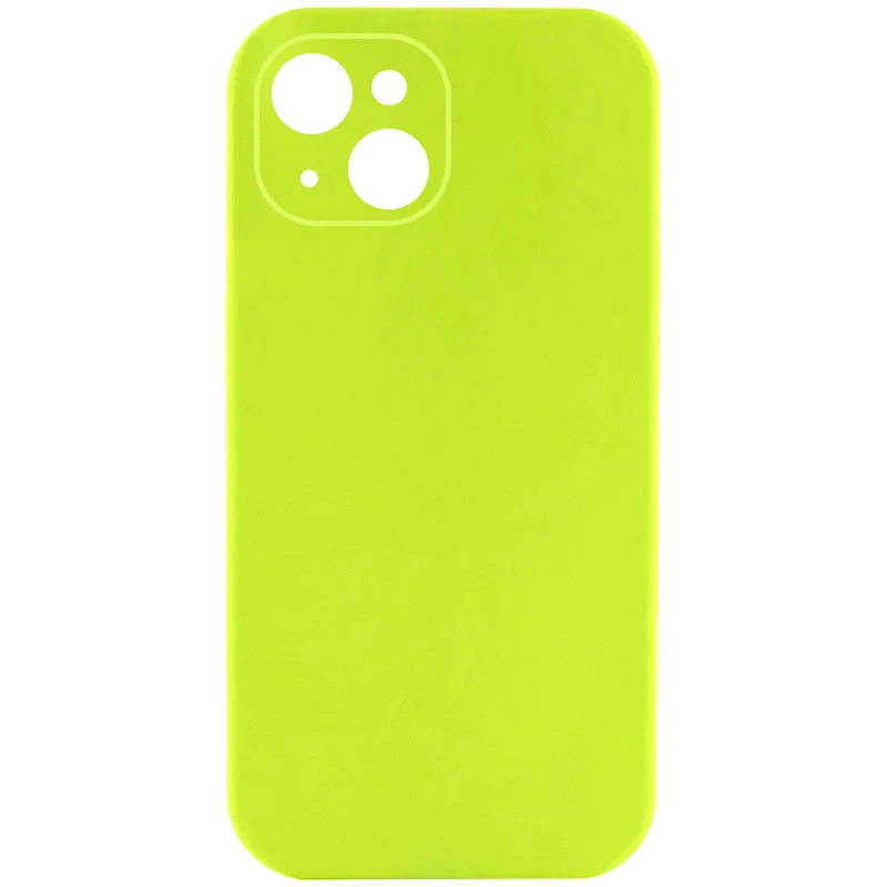 Чохол з захистом камери Silicone Case для Apple iPhone 15 (6.1") – Кислотний / Acid. Фото 1 з 1