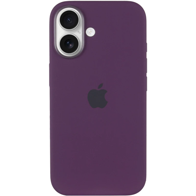 Силиконовый чехол ААА with Magsafe connection для Apple iPhone 16 Plus – Plum. Фото 2 из 7