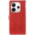 Чехол-книжка GETMAN Gallant  для Xiaomi Redmi Note 14 4G (Int. version) – Красный. Фото 2 из 7