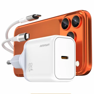 СЗУ Amaya E280S PD20W GaN (1USB-C) + кабель Type-C to Type-C фото 1 из 2