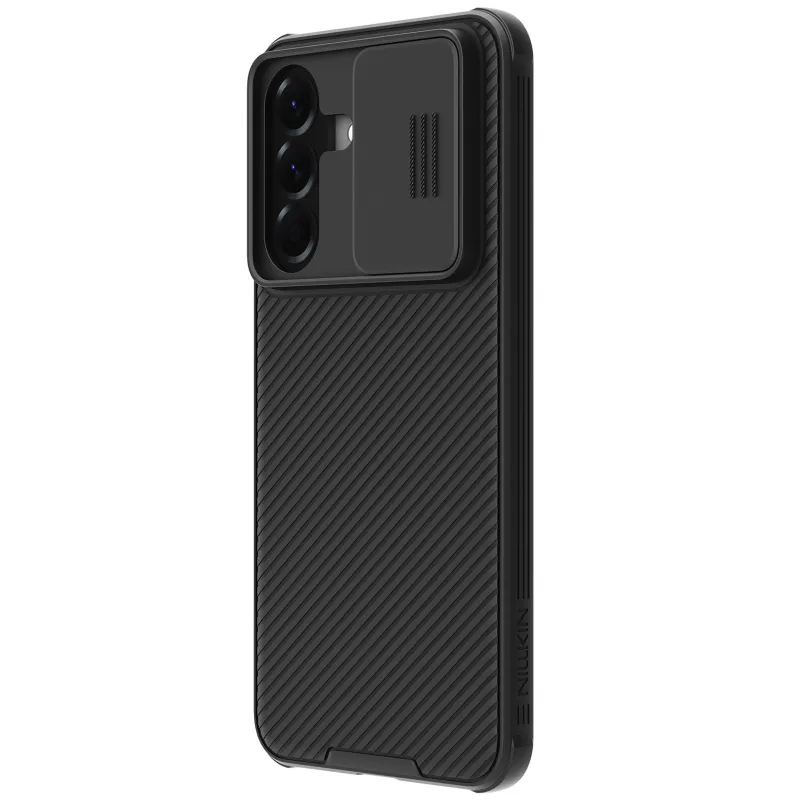 Пластикова накладка Nillkin Pro зі шторкою для камери та магнітом на Samsung Galaxy A57 5G – Black. Фото 3 з 5