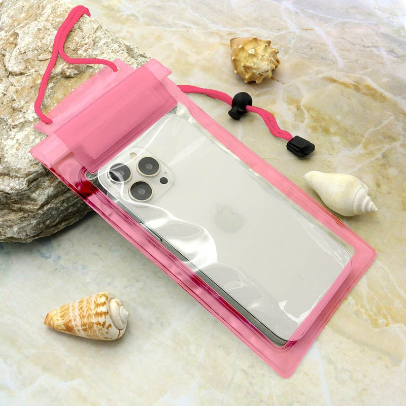 Водонепроницаемый универсальный чехол EPIC 6,5 – Розовый. Фото 2 из 3