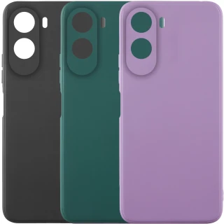 Кольоровий силіконовий чохол із захистом камери на Xiaomi Redmi A7 Pro 4G