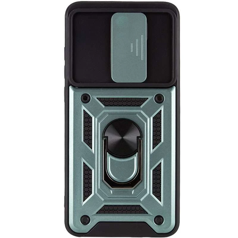 Протиударний чохол Serge Ring з захистом камери на Xiaomi Redmi Note 8 Pro – Зелений. Фото 3 з 5