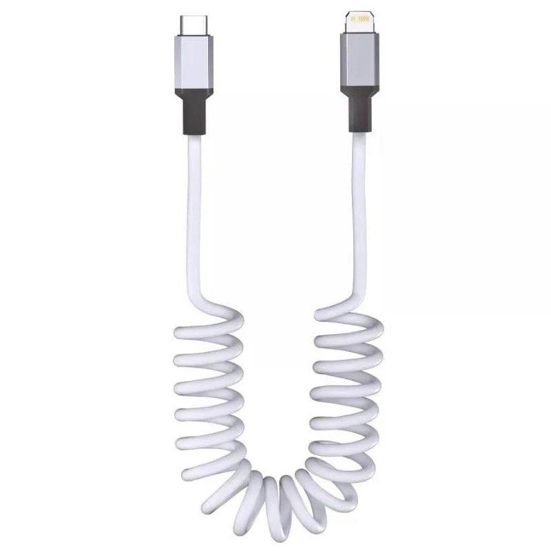 

Дата кабель Veron CL13 Silicone Type-C to Lightning 27W (1.8m) (White)