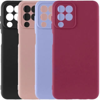 Цветной силиконовый чехол GETMAN с закрытой камерой на Samsung Galaxy M33 5G фото 1 из 1