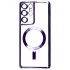 Хромовий TPU чохол з MagSafe на Samsung Galaxy S23 Ultra – Purple. Фото 1 з 6